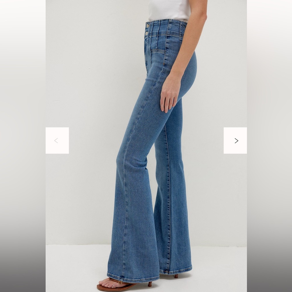 Free People We The Free Jayde Flare Jeans 28